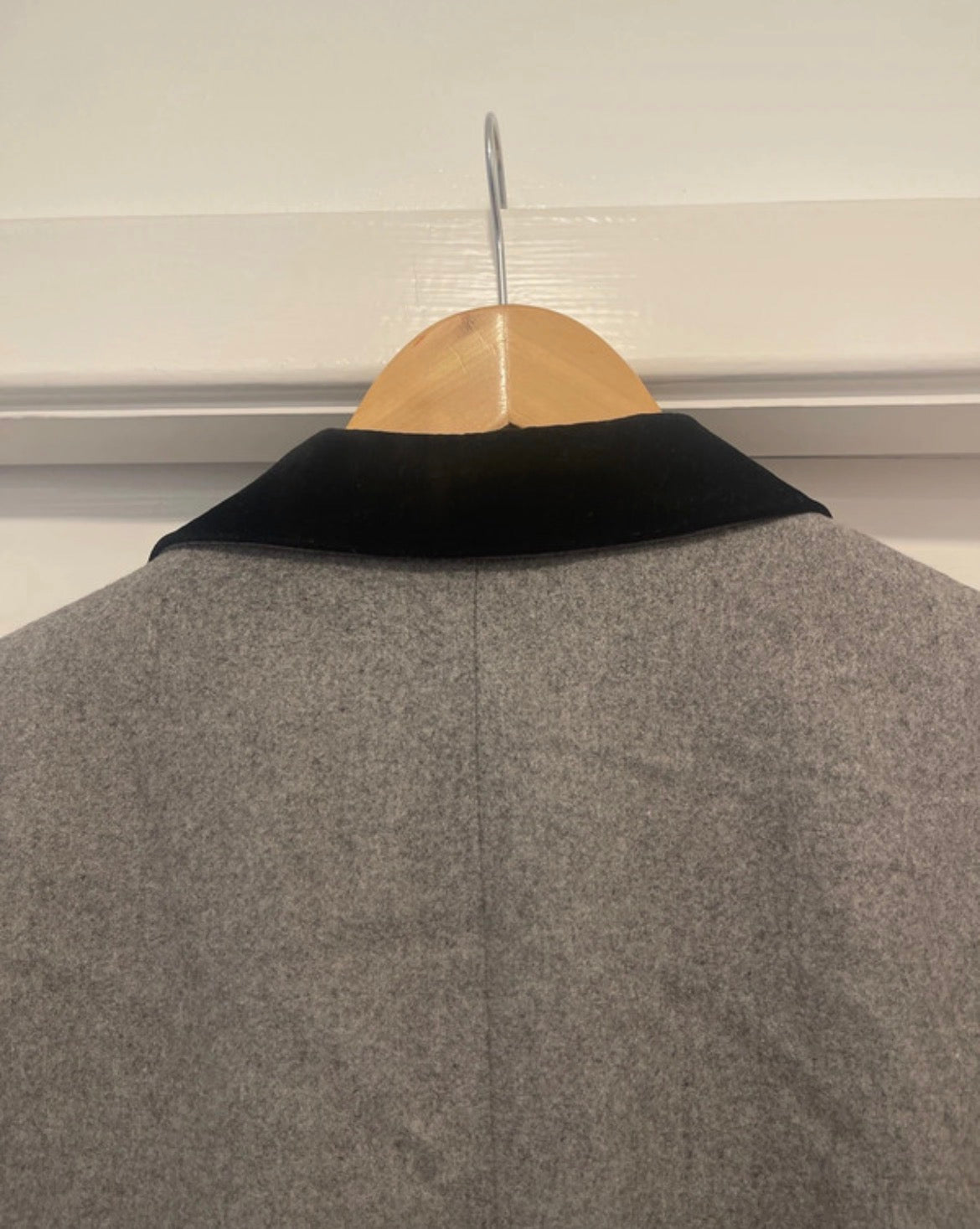 Vintage Men’s Cedar Wood State Grey Long Coat XL