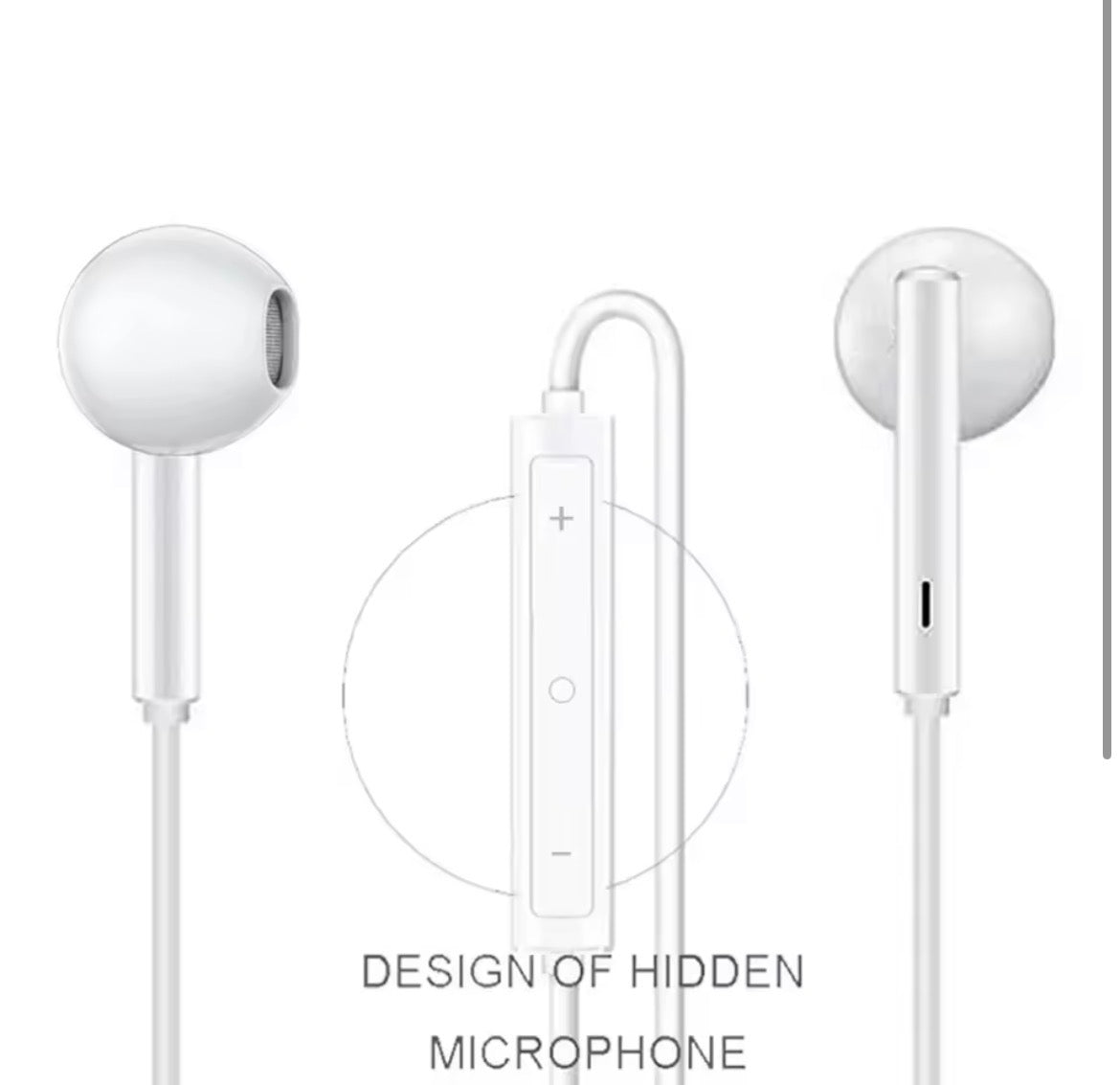 3.5mm Jack Wired Earphones for IPhone